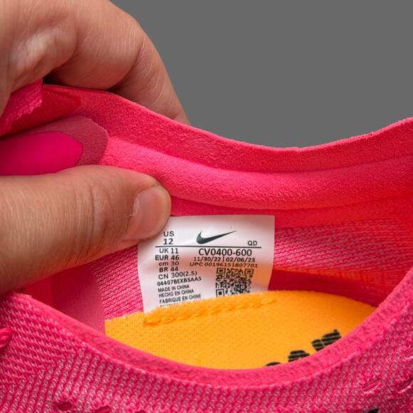 Nike ZoomX Dragonfly Hyper Pink Track Cleats Mens 12 NWOB CV0400-600 - Picture 5 of 8